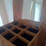 Mirrored vanity unit chest of drawers Image 2