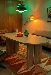 1.8 Meter Solid Oak Catania Dining Table