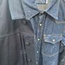 Benzak pleated type 2 indigo over black Image 7