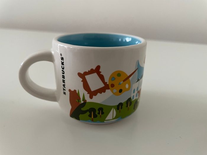 Three Starbucks Espresso mugs