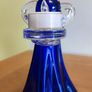 Cobalt blue glass angel candle holder Image 6