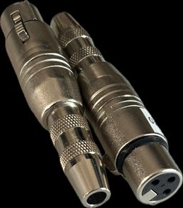 TRS to XLR adapter