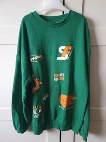 H&M Green sweatshirt kids 10-12