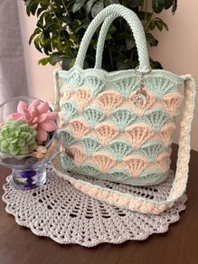 Handmade Crochet Tote Bag