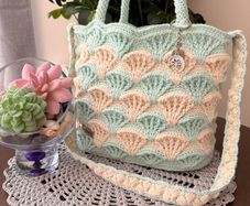 Handmade Crochet Tote Bag