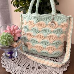 Handmade Crochet Tote Bag