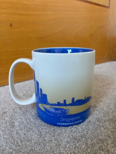Collectible Starbucks Coffee Singapore Mug