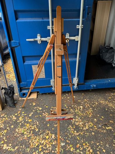 Mabef Italian Beechwood Field / Sketching Tripod Easel - Vintage Studio Character