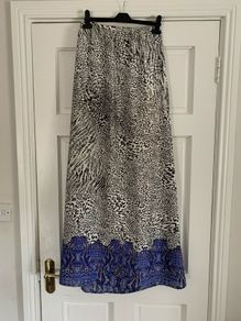 mango maxi skirt