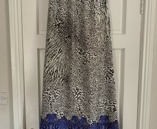 mango maxi skirt