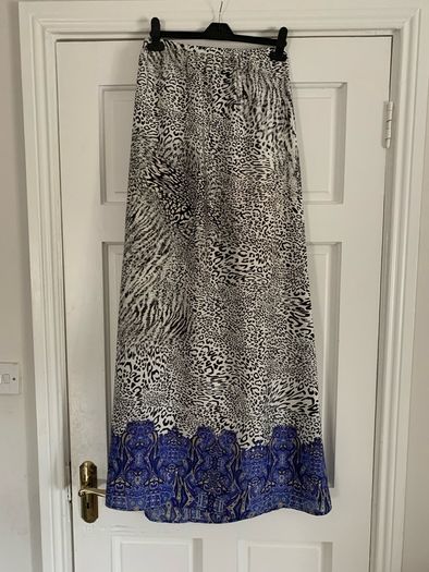 mango maxi skirt