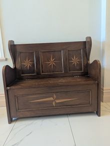 Vintage Monks Bench
