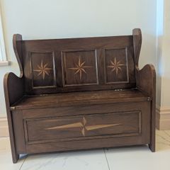 Vintage Monks Bench