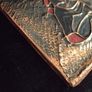 Vintage copper & enamel wall art, Mid century wall hanging Image 5