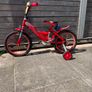 Red Kids bicycle for collection Image 3