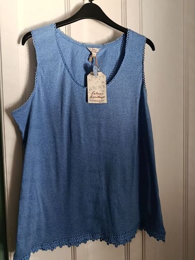 Falmer Heritage blue top