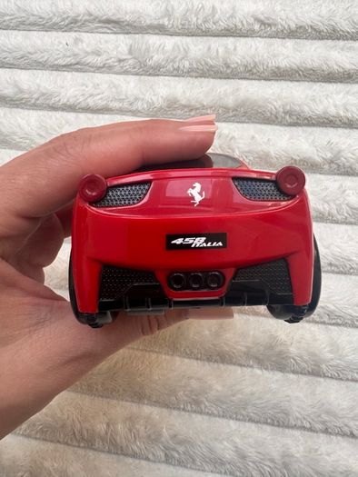 BB Junior Ferrari Car Press & Go Toy Red Kids Sports car approx. 13 cm. Length never used Please see photos