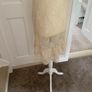 Vintage lace slip dress Sisley brand size 10-12 Image 4