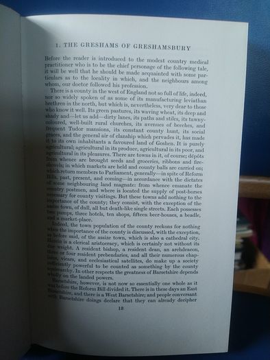 Folio Society, Trollope - Doctor Thorne