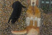 Bradley dog figurative scene