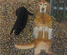 Bradley dog figurative scene