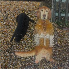 Bradley dog figurative scene