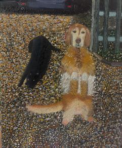 Bradley dog figurative scene