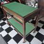Trolley/folding Table model Vintage Teak Midcentury metamorphic table folding trolley Image 2