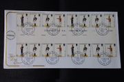 Guernsey First Day Cover : Royal Militia Military Cover 1978 - Block Pane