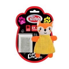 Pet Nova Cat Fox With Catnip Toy