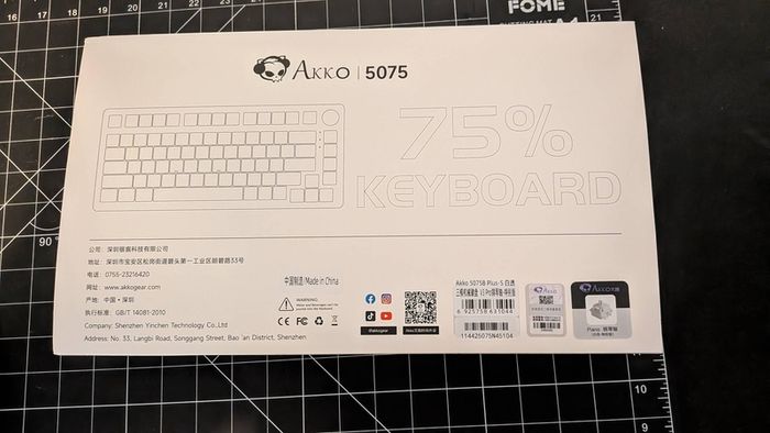 Wireless keyboard Akko 5075