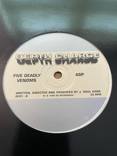 Depth Charge - Legend of The Golden Snake - 12" Vinyl EP - 1995 D.C. Recordings