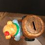 Vintage Pottery Teddy Money box Image 4