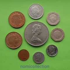 United Kingdom coins.