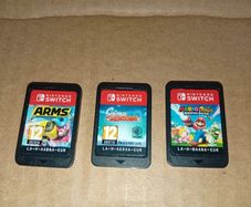 Nintendon switch games Mario + Rabbids Kingdom Battle -Arms and Scribble nauts- english