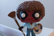 Funko Pop! Marvel Deadpool as Bob Ross #319