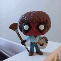 Funko Pop! Marvel Deadpool as Bob Ross #319