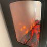 Electric stove effect heater, electric heater 1800W Image 8
