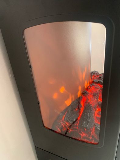 Electric stove effect heater, electric heater 1800W