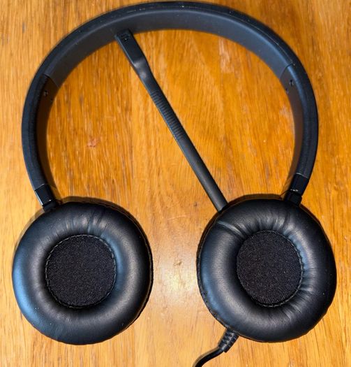 JABRA HSC016 Evolve 20 Stereo Noise Cancelling Wired Headset, Black