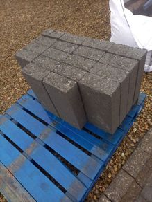 blocks and sand