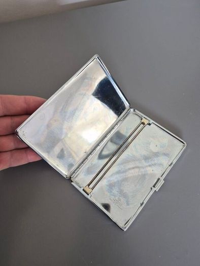 Art Deco Vintage Cigarette Case-Tobacciana By Emu Brand