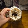 Vintage White Crochet Lampshade Image 4
