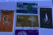 5 Irish  stamps
