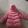BNWT Age 2-3 yrs Pink Girls Coat Image 2