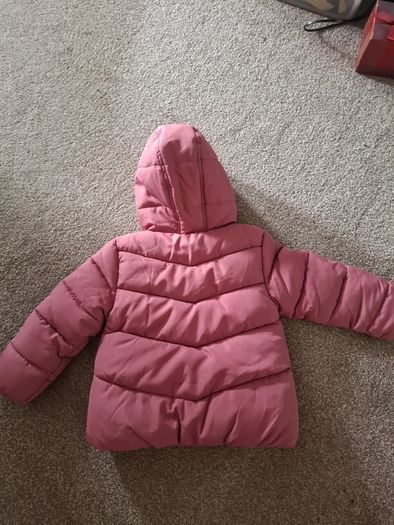 BNWT Age 2-3 yrs Pink Girls Coat
