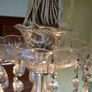 Murano Glass 6 Arms Chandelier Vintage 1960 Image 5