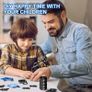 DIY Remote Control Cars for Kids Adults, 1:18 Scale 2.4GHz RC Car, 78 PCS Building STEM Toys for Parent-Child Time & Friend-Time, Gifts for Boys Girls Age 8-12 (Blue) Image 6