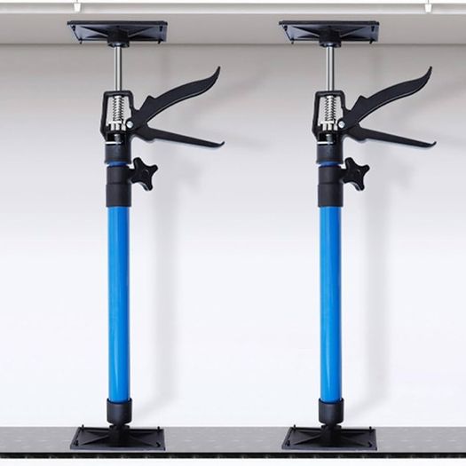 Cabinet Lifter - Adjustable from 48 to 114 cm Third Hand | 30 kg Load Capacity Work Easier Levelling Bar Lift Bracket for Electrical Appliances Construction Fridge Awning