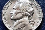 1990 D United States  5 Cents "Jefferson Nickel" 1st portrait